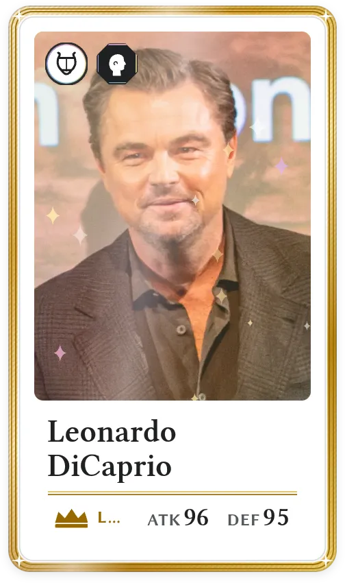 Leonardo DiCaprio, Légendaire, ATK 96, DEF 95