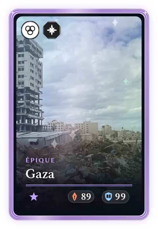 Gaza, Épique, ATK 89, DEF 99