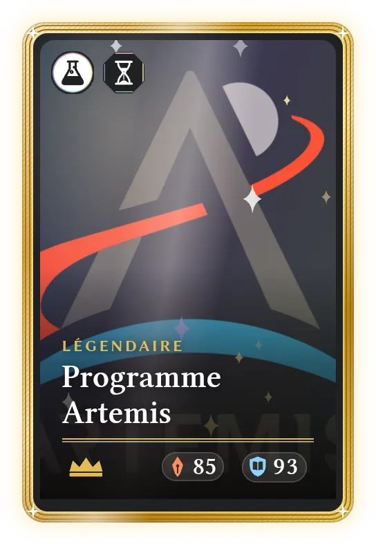 Programme Artemis, Légendaire, ATK 85, DEF 93