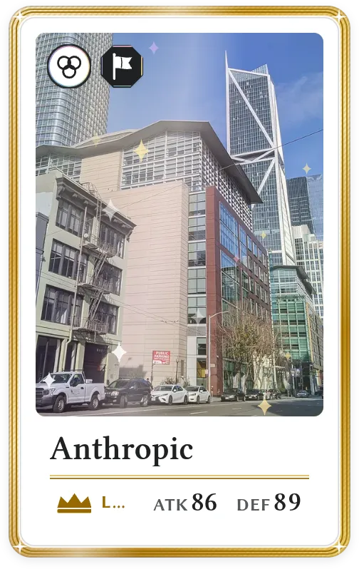 Anthropic, Légendaire, ATK 86, DEF 89