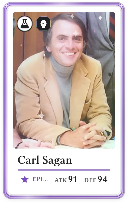 Carl Sagan, Épique, ATK 91, DEF 94