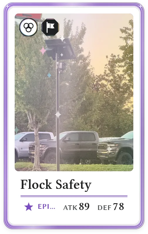 Flock Safety, Épique, ATK 89, DEF 78