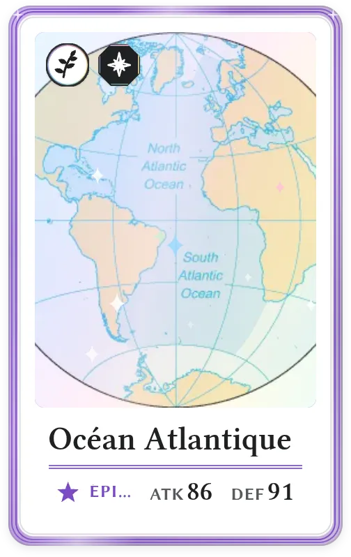 Océan Atlantique, Épique, ATK 86, DEF 91