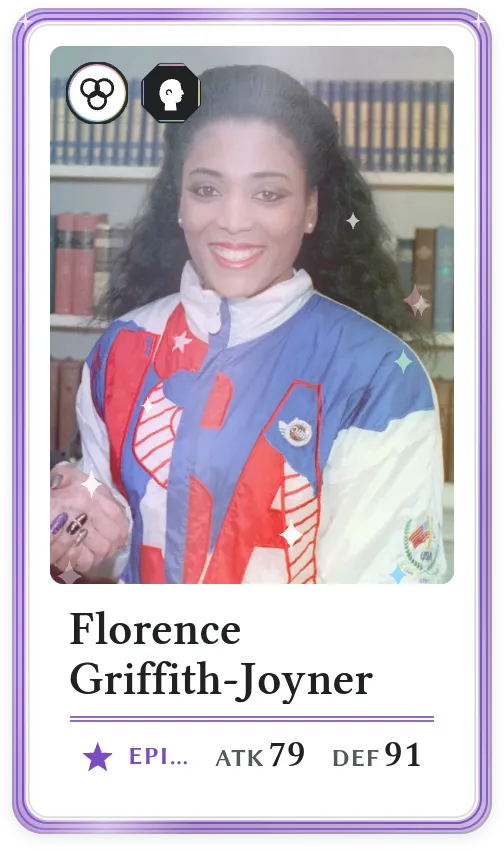 Florence Griffith-Joyner, Épique, ATK 79, DEF 91