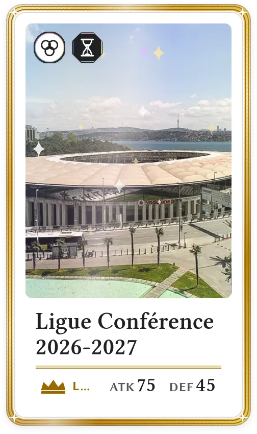 Ligue Conférence 2026-2027, Légendaire, ATK 75, DEF 45