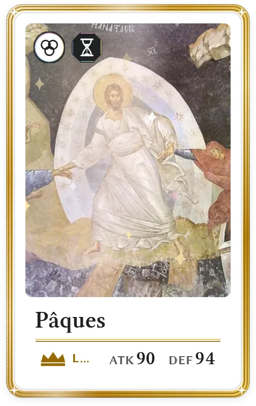 Pâques, Légendaire, ATK 90, DEF 94