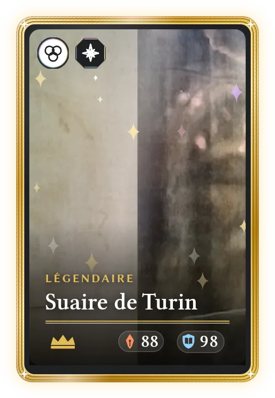 Suaire de Turin, Légendaire, ATK 88, DEF 98